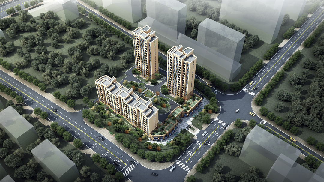 藍岸郡景產(chǎn)權型人才住房項目封頂(圖5)