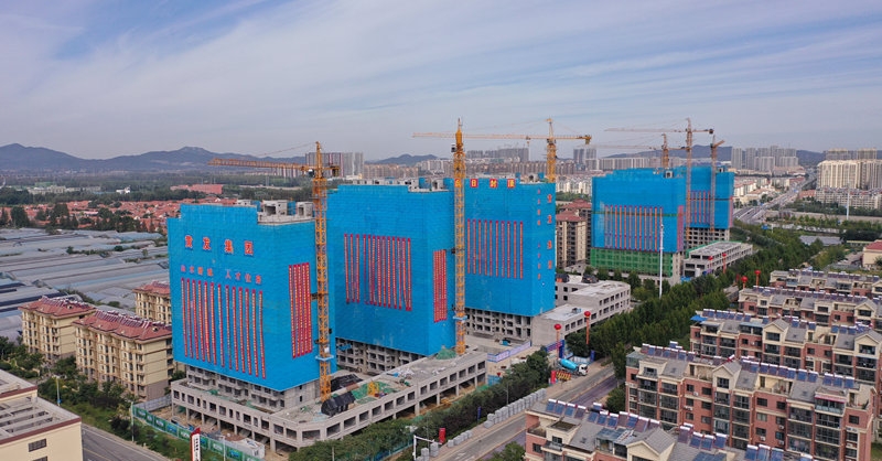 總戶數543戶！新區(qū)在建體量最大的集中式人才住房項目封頂