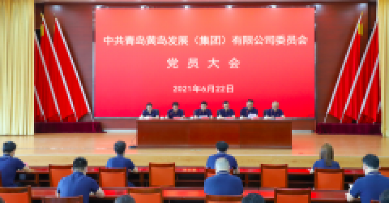 中共青島黃島發(fā)展（集團）有限公司委員會黨員大會召開，選舉產(chǎn)生新一屆黨的委員會、紀律檢查委員會
